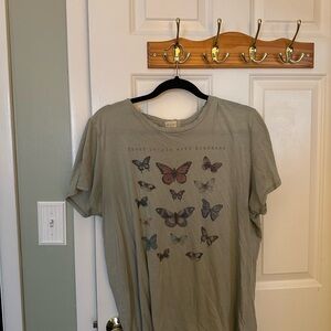 Altar'd State Sage Green Tee